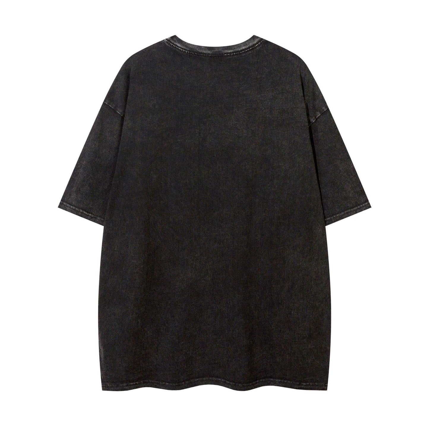 T-shirt homme ample, effet usé et délavé, style High Street