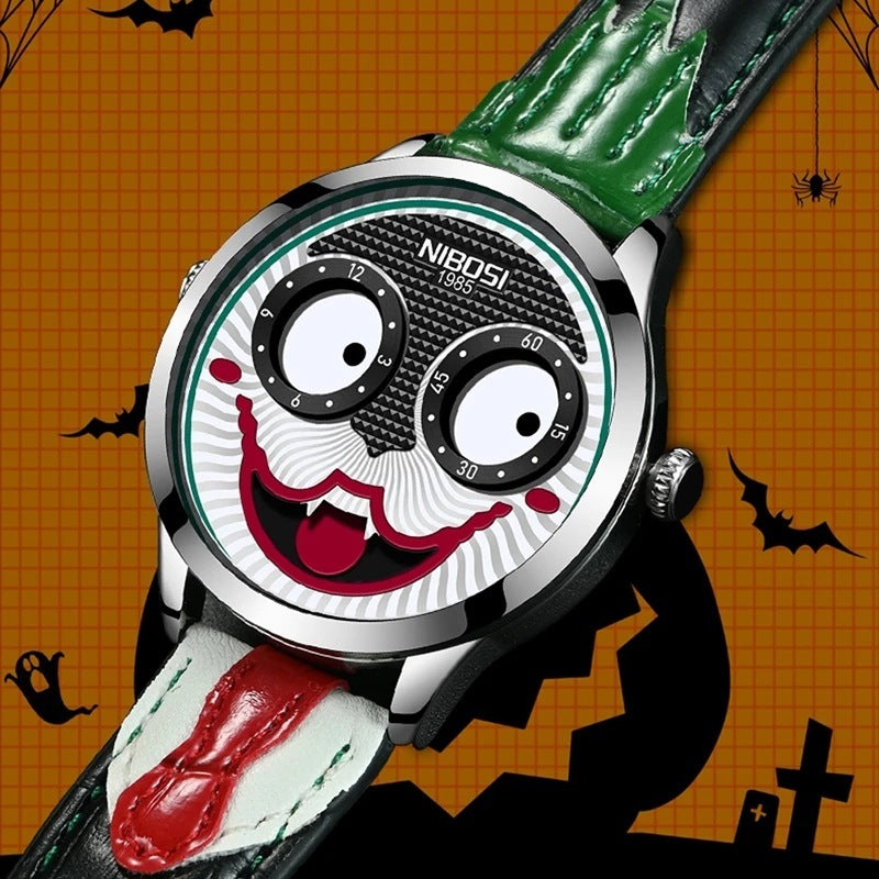 Joker Watch Leather Waterproof