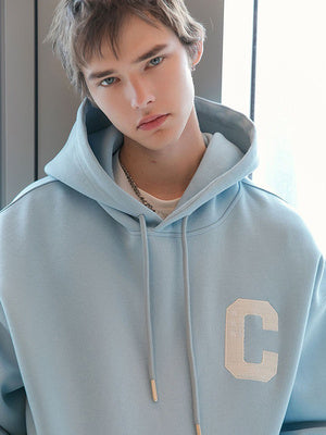 Embroidery Hoodie Loose Top