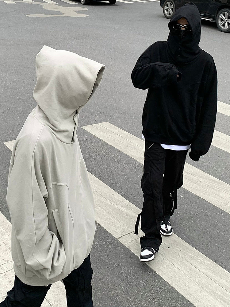 High Street Breasted Hooded Sweater Autumn And Winter Casual Coat Men And Women