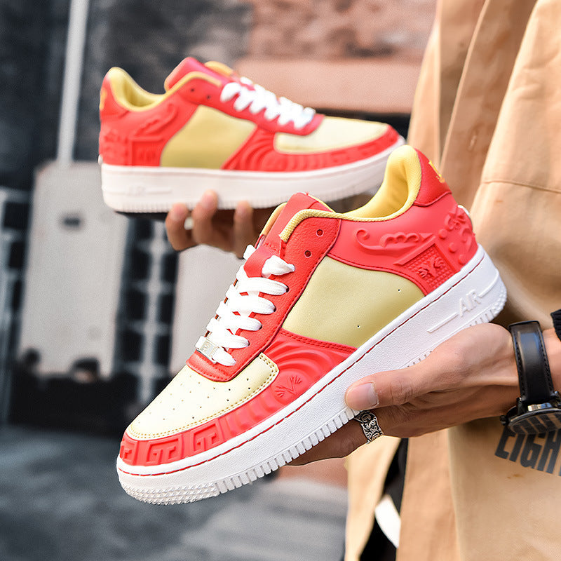 Chaussures de sport tendance pour hommes, chaussures de course à pied tendance nationale