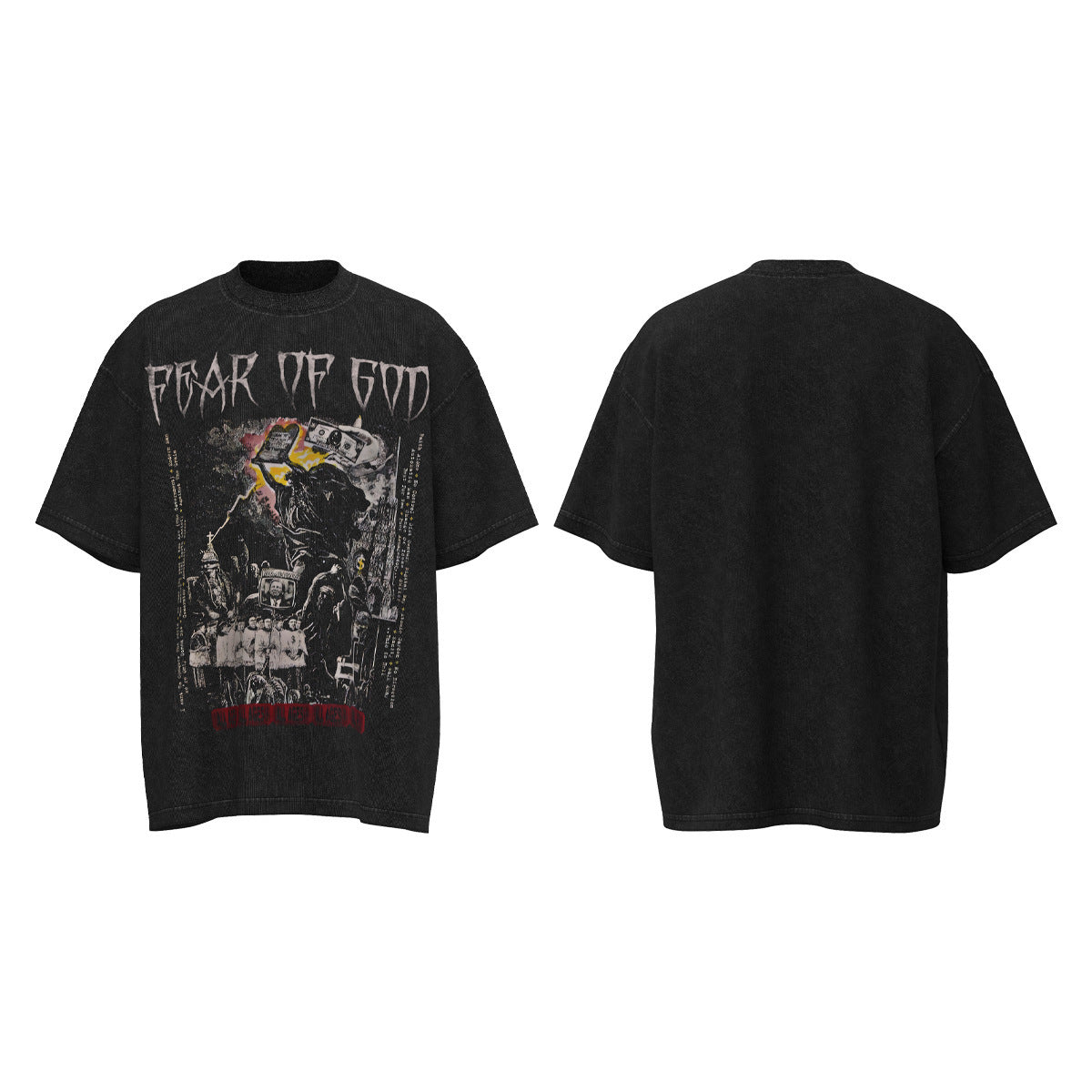 Antique Washed Old High Street Short Sleeves