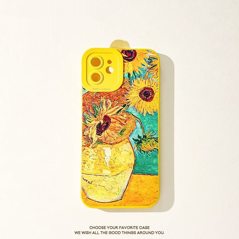 Sunflower Silicone Phone Case