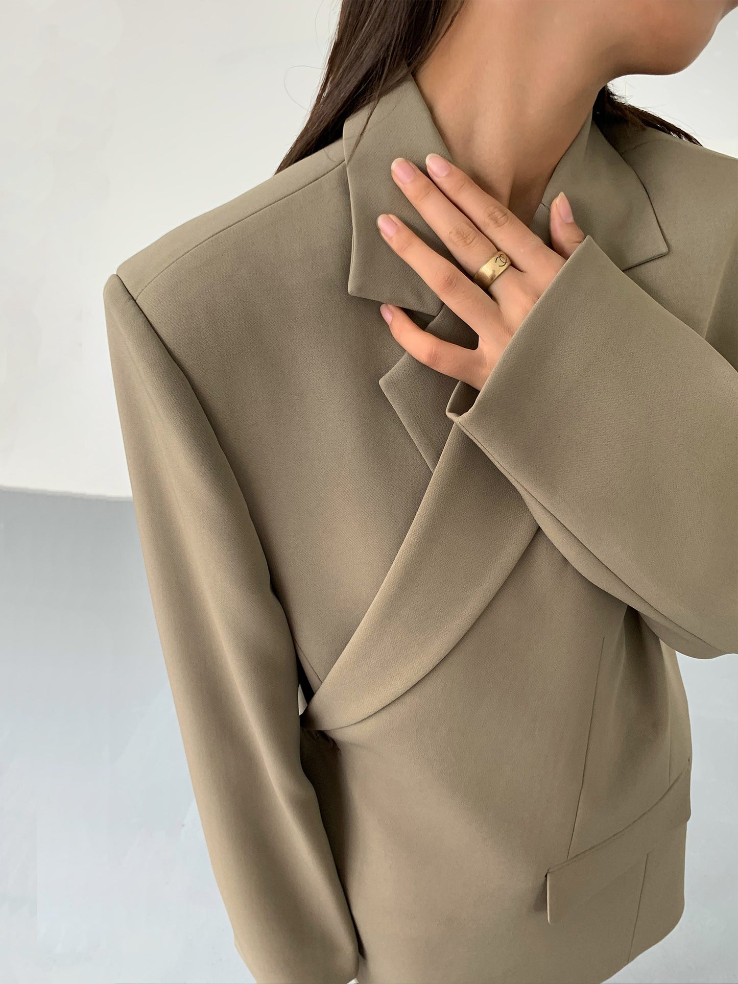 Loose And Versatile Temperament Suit Jacket