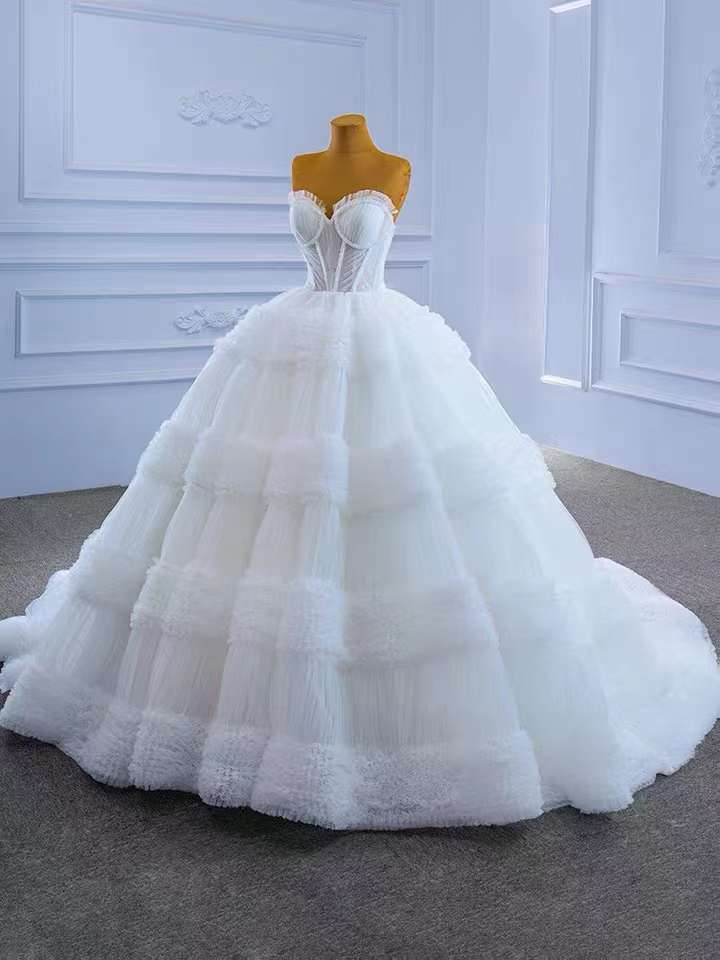 Fashion Casual Pure Color Tube-top Large Pettiskirt