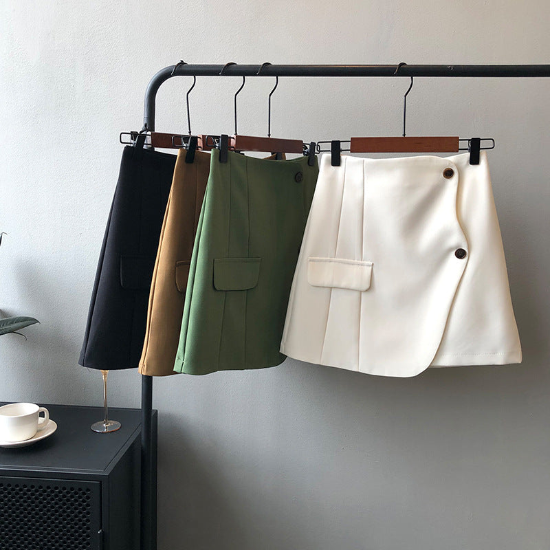 Jupe de costume double à la mode