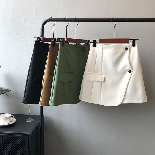 Jupe de costume double à la mode