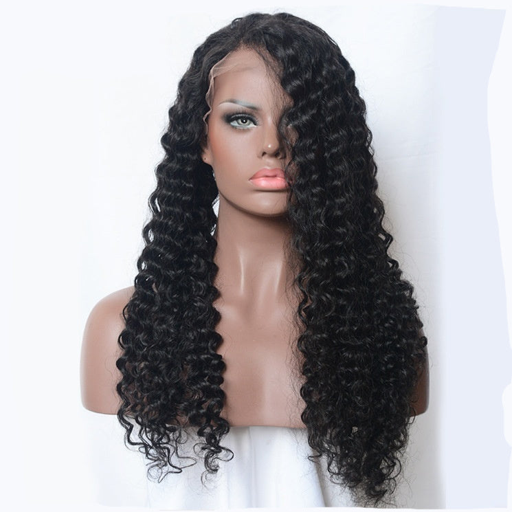 Simple And Versatile Realistic Curly Headband Wig