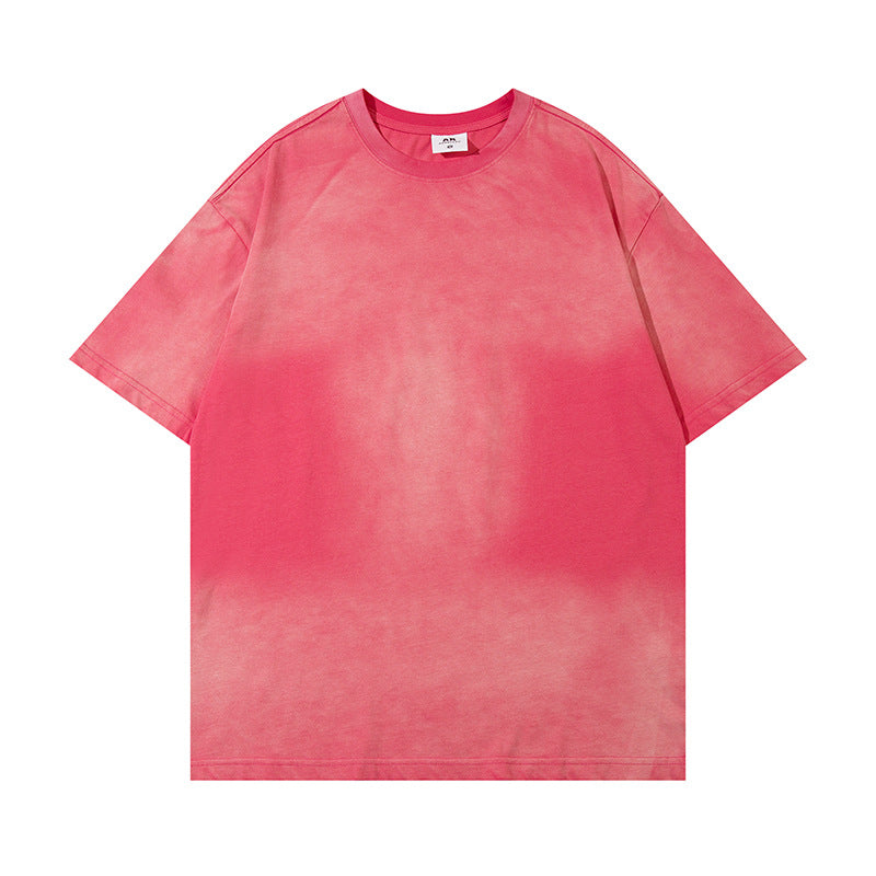 Monkey Wash Distressed Dirty Short Sleeve Men