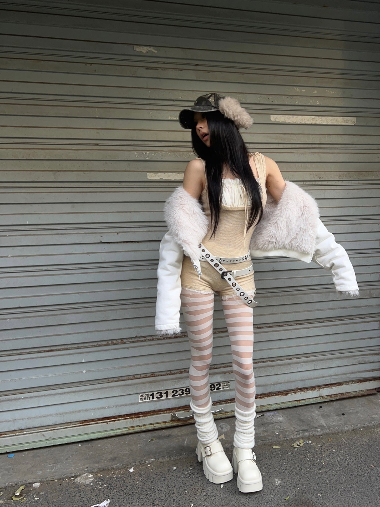 Double-sided Wear Short Width Thickened Street Cotton Jacket