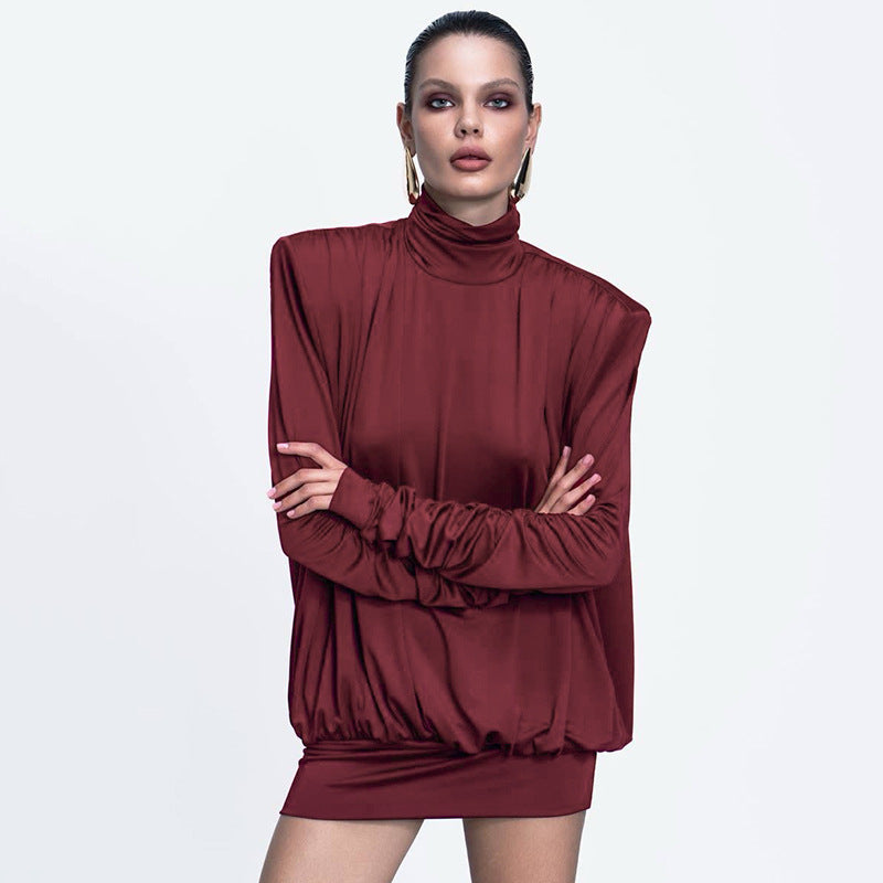Autumn Long Sleeve Narrow Dress Women