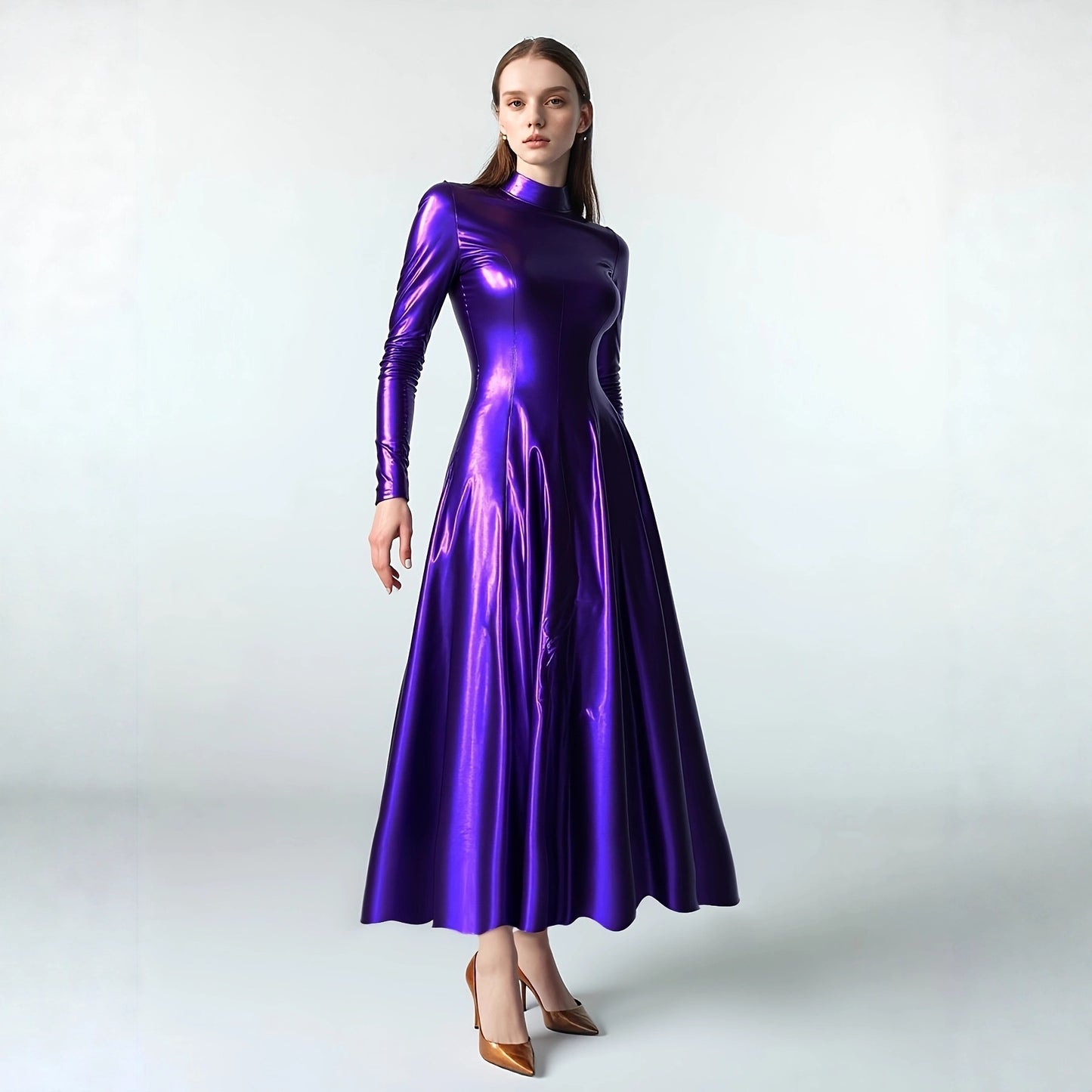 Elegant Long-sleeve Dress For Women