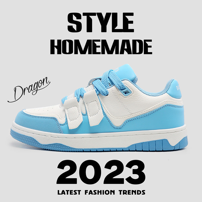 Summer Breathable Niche Sports All-matching Couple Style Bread Shoes