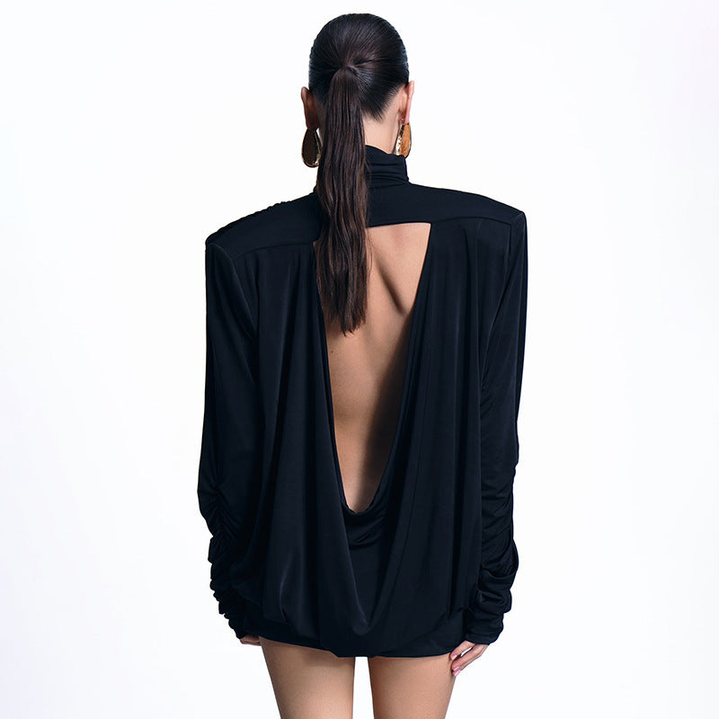 Autumn Long Sleeve Narrow Dress Women