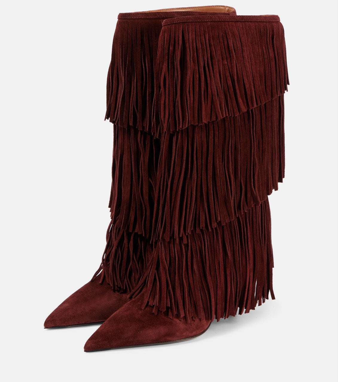 Round Head Waterproof Street Fashion Tassel Boots