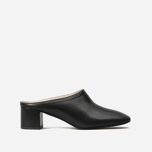 Asual All-match Retro Talon épais Talon moyen Baotou Chaussures pantoufles pour femmes