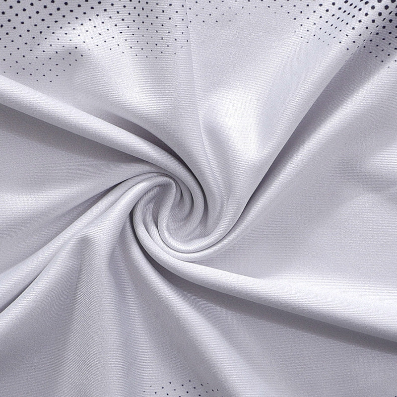 Robe courte à manches longues et col rond, imprimée, tendance et décontractée