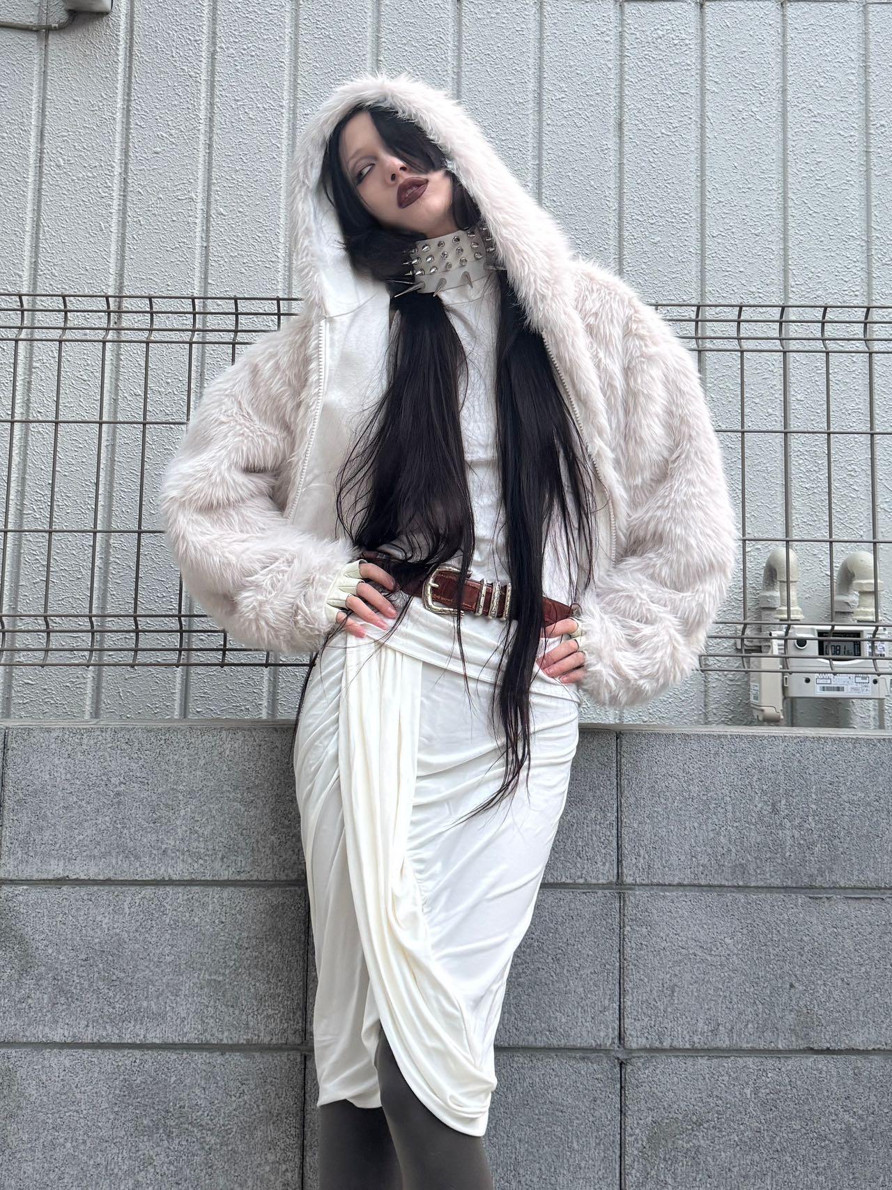 Double-sided Wear Short Width Thickened Street Cotton Jacket