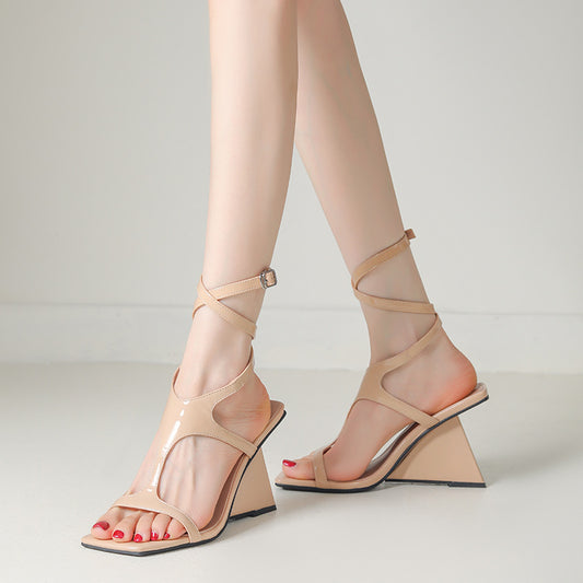 Pointed-toe Sexy Open-toe High Heels