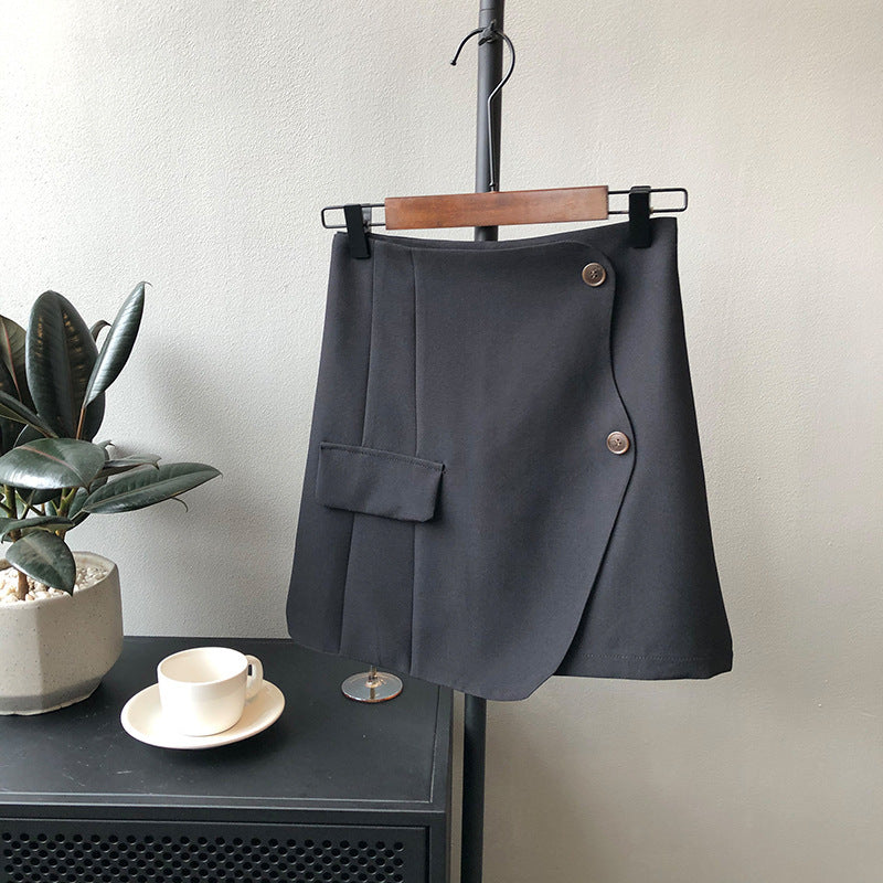 Jupe de costume double à la mode