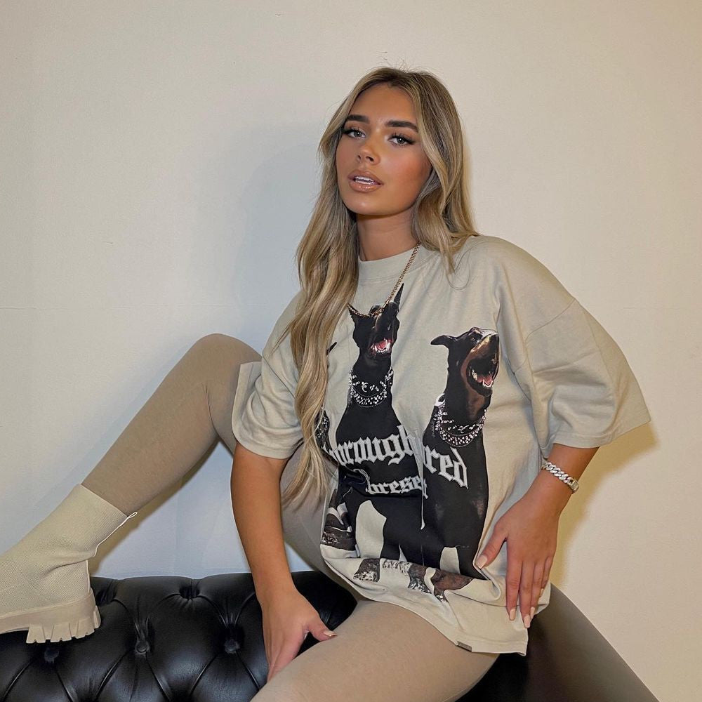 Fashion Loose Bottom T-shirt