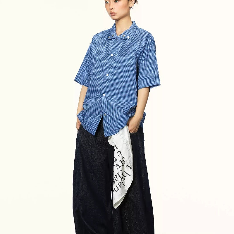 Summer American Retro High-grade Top Loose Casual Shirt