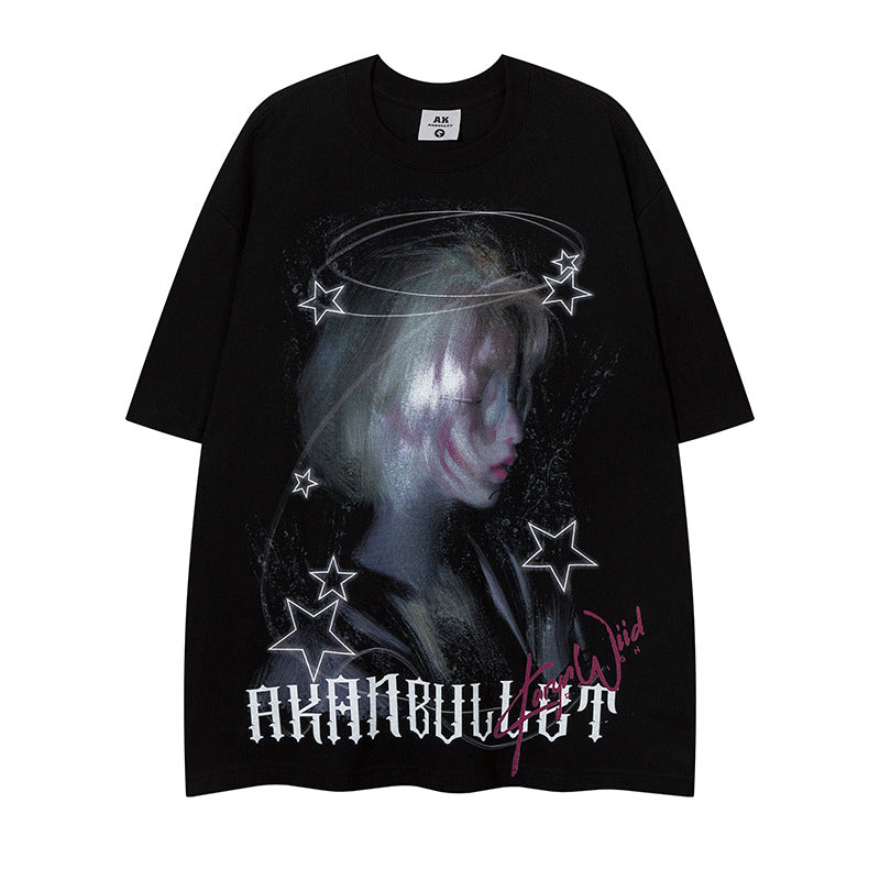 Personalized Printed Short Sleeve Men And Women