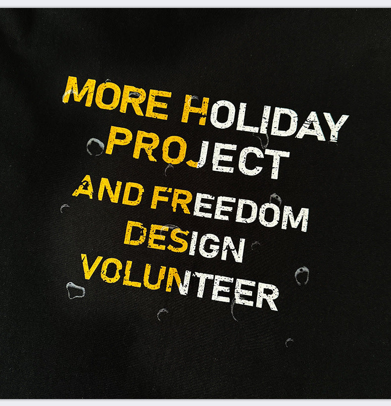 Stylish Loose Short Sleeve Street Men's Leisure