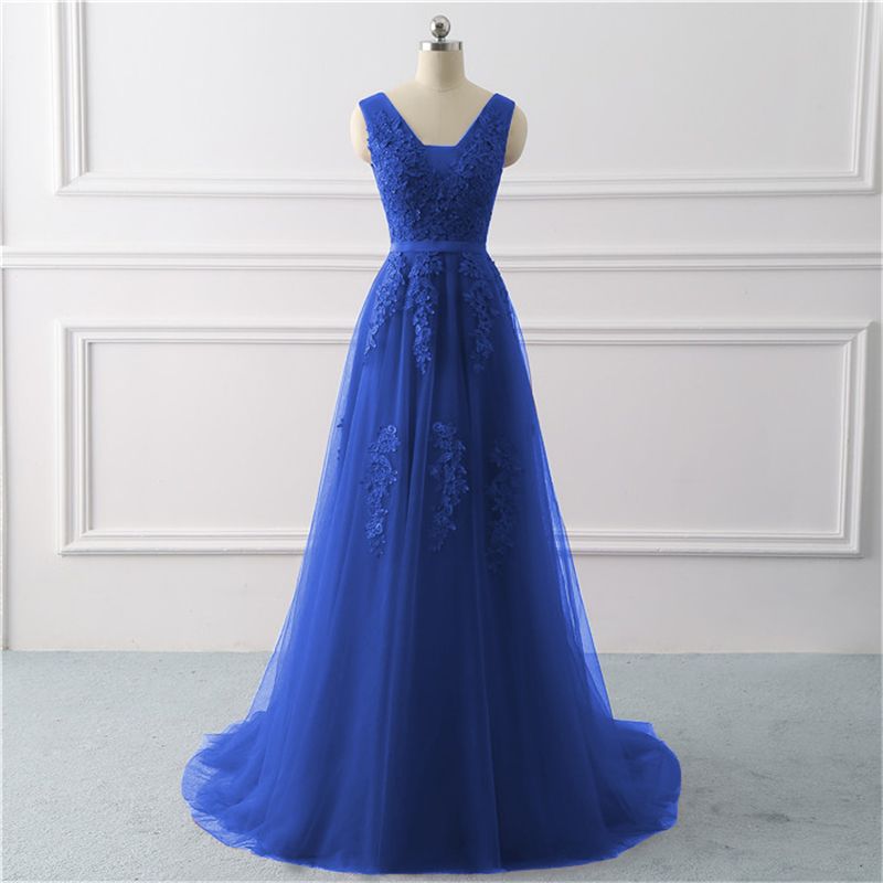 Little Tail Wedding Bridesmaid Dress Lace Performance Evening Dress Female