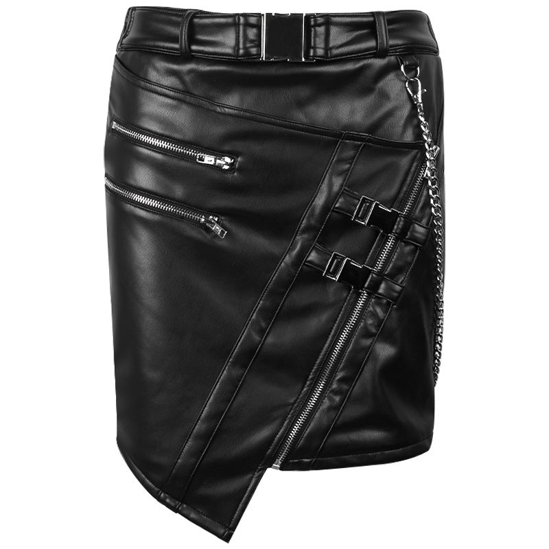 Women's Slim Slim Zippered Skirt