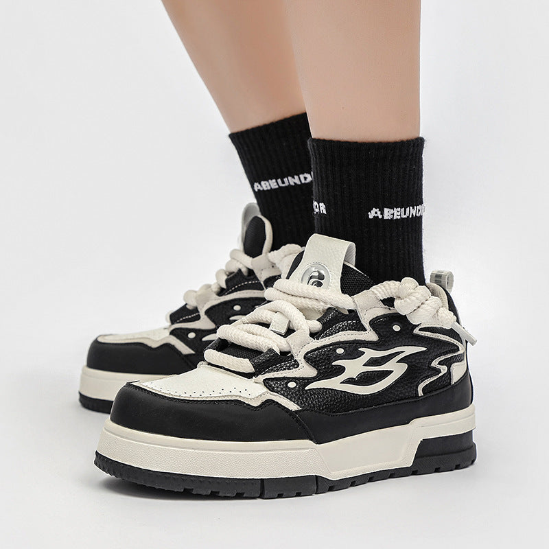Platform All-match Height Increasing Niche Personality Korean Casual Shoes