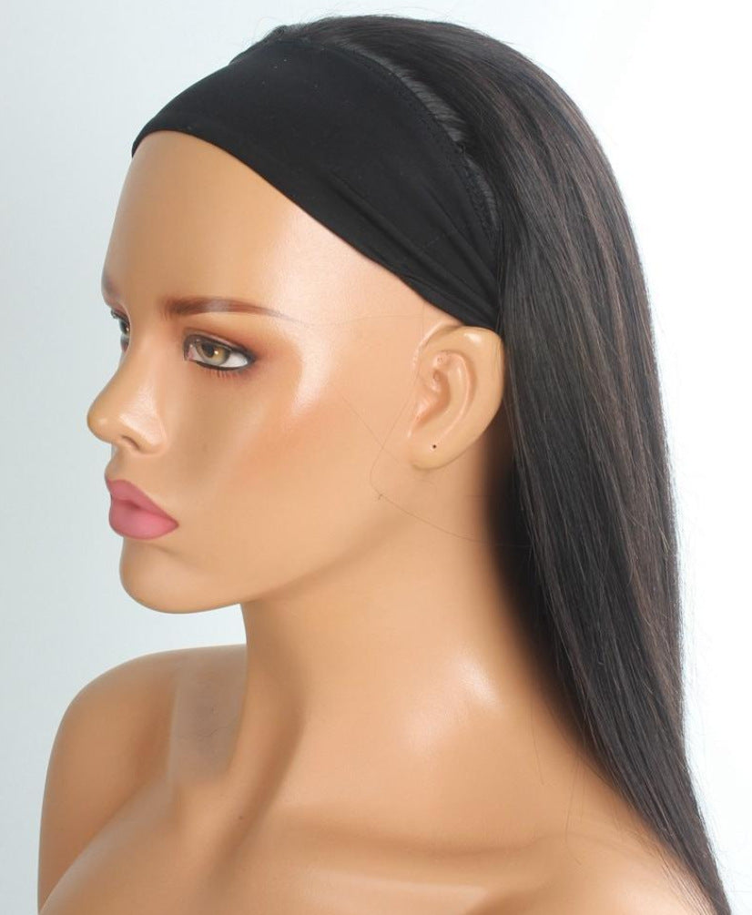 Wig Women's Long Straight Hair