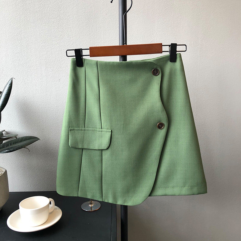 Jupe de costume double à la mode