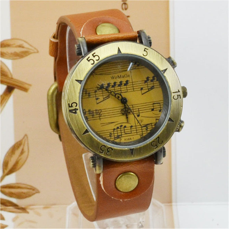 New Music Symbol Watch Fashion Novel Men's Watch