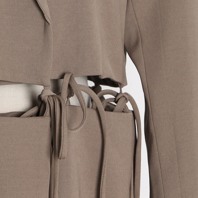 Temperament Design Sense Suit Fashion Collar