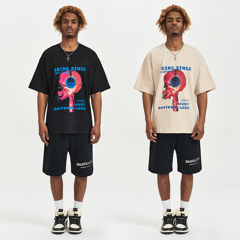 Chemise décontractée à manches courtes pour homme