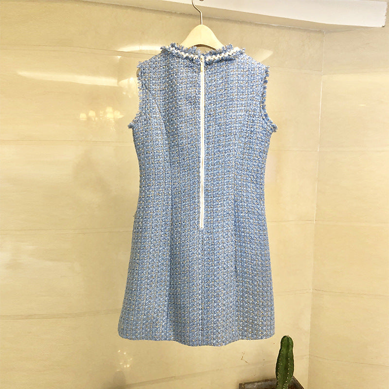 Robe Kafuu au tempérament rétro, coupe ajustée