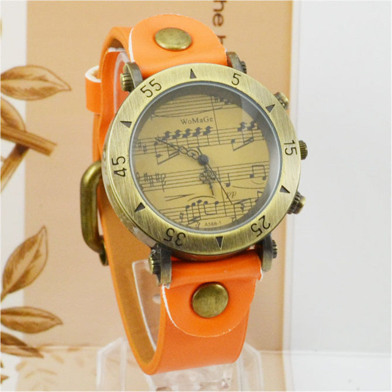 New Music Symbol Watch Fashion Novel Men's Watch