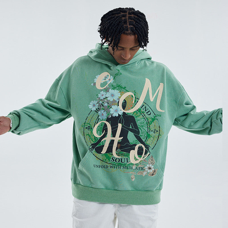 High Street Heavyweight Sweater Pullover Couple Top