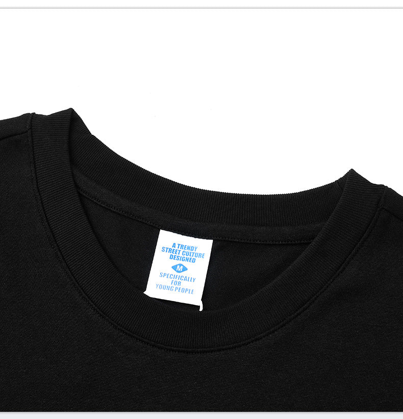 Stylish Loose Short Sleeve Street Men's Leisure