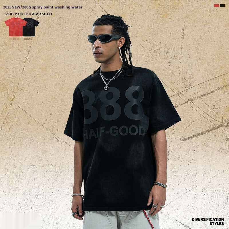 Digital Printing Short-sleeved T-shirt