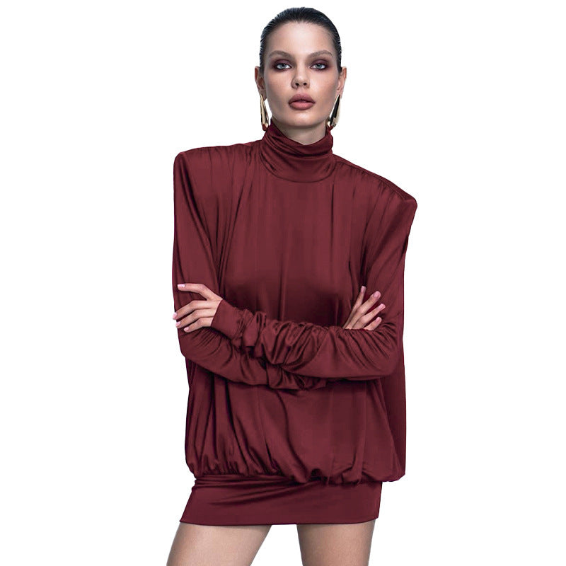 Autumn Long Sleeve Narrow Dress Women