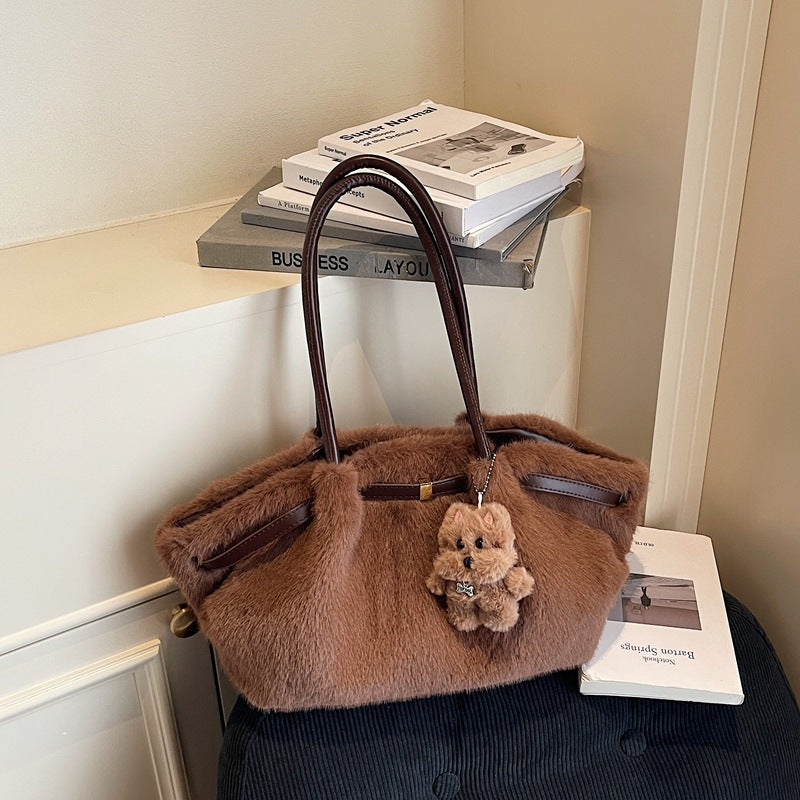 Simple Versatile Single-shoulder Tote Bag