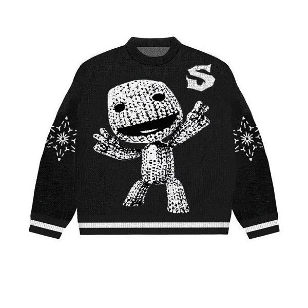 Casual Loose Round Neck Sweater