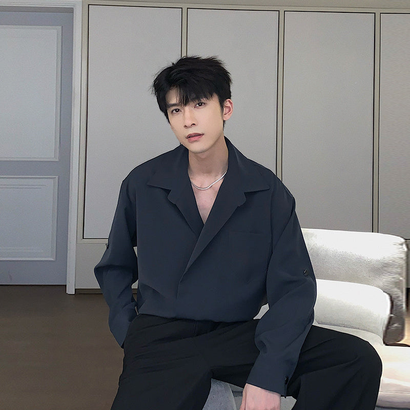 High-grade Shirt Men's Long-sleeved Casual Shirt