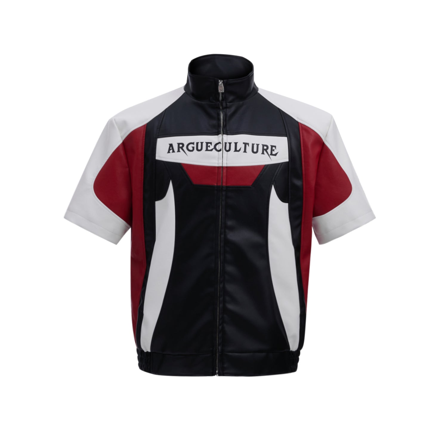 Manica corta con design a contrasto di colore intenso