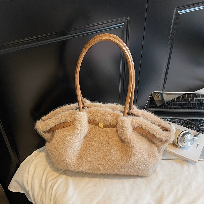 Simple Versatile Single-shoulder Tote Bag