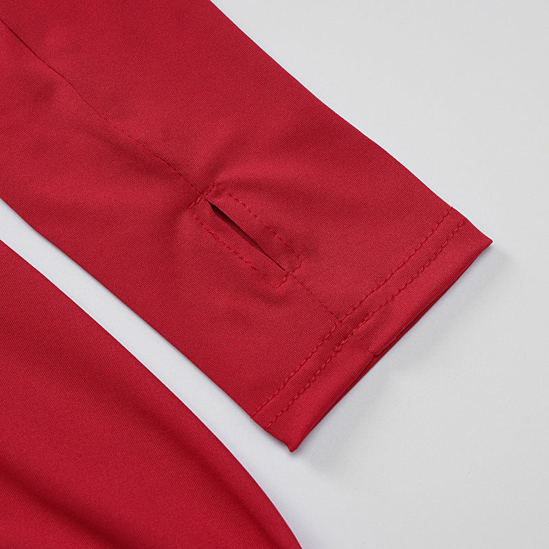 Long Sleeve Turtleneck Fishtail Dress