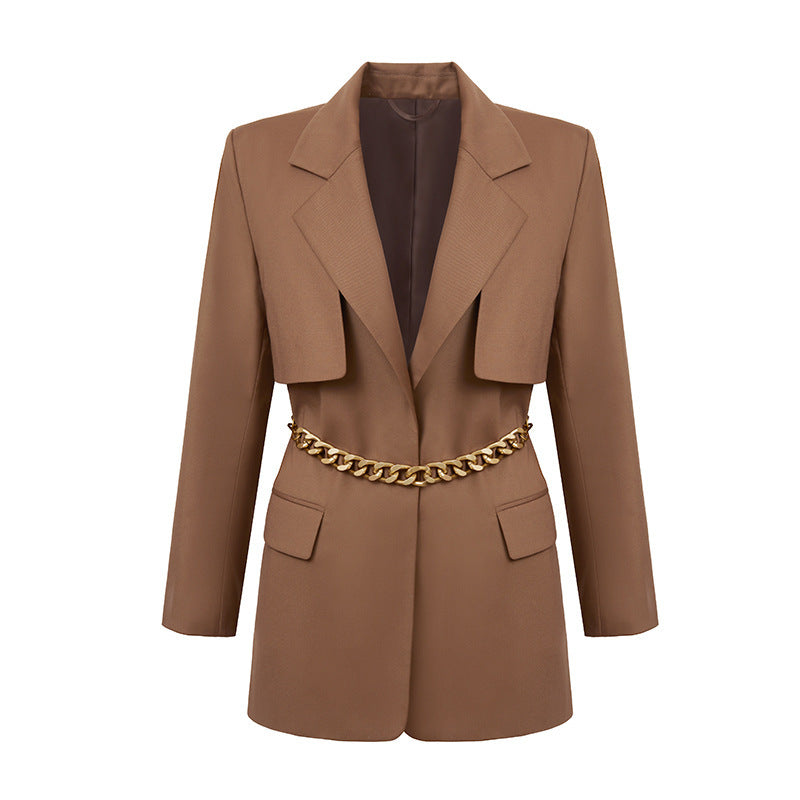 Veste pour femme Niche Design Sense Of The Waist Profile