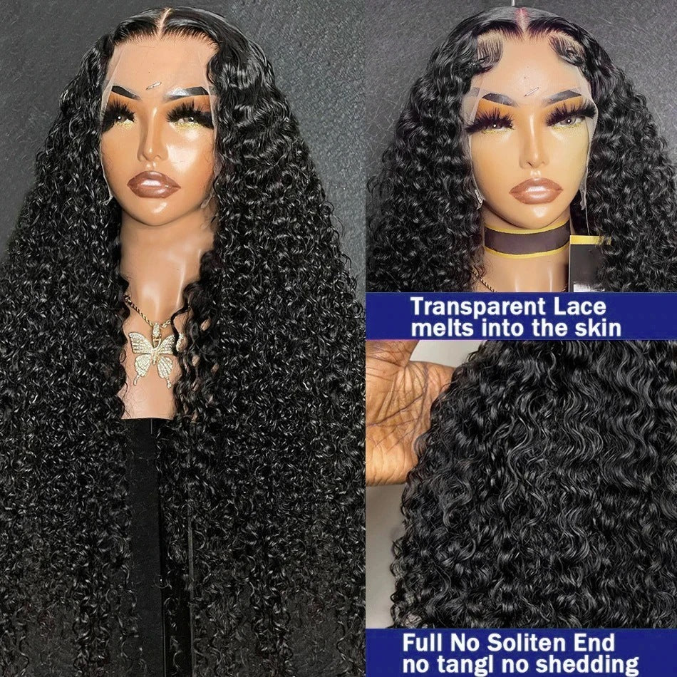 Human Hair Wig And Headband